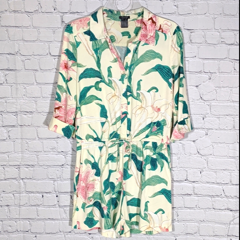 Ann Taylor Factory Tropical Romper